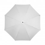 Regenschirm mit exklusivem Design 30'' Farbe weiß Vorderansicht