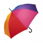 Origineller Regenschirm mehrfarbig als Werbeartikel Farbe gemischt zweite Ansicht