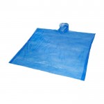 Einweg-Poncho aus recyceltem Kunststoff, Einheitsgröße farbe köngisblau