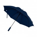 Automatischer Pongee-Regenschirm aus recyceltem Material farbe marineblau