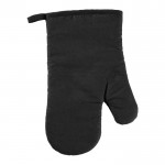 Bedruckter Handschuh aus Polyester Farbe schwarz Vorderansicht