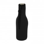 Flaschenhaube aus Neopren Farbe schwarz