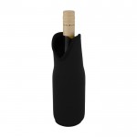 Dehnbare Haube für Weinflaschen  Farbe schwarz