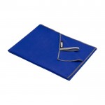 Leichtes Sporthandtuch aus Polyester und Nylon, 200 g/m2 farbe köngisblau zweite Ansicht