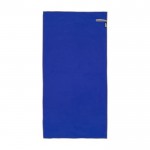 Leichtes Sporthandtuch aus Polyester und Nylon, 200 g/m2 farbe köngisblau zweite Vorderansicht