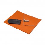 Sporthandtuch aus recyceltem Polyester, 200 g/m2 farbe orange