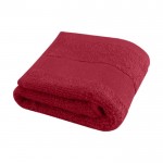 Händehandtuch aus Baumwolle 450 g/m2 Farbe Rot