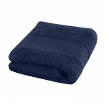 Händehandtuch aus Baumwolle 450 g/m2 Farbe Marineblau