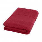 Handtuch 50x100 cm aus Baumwolle 450 g/m2 Farbe Rot