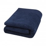 Weiches, dickes Handtuch aus Baumwolle 550 g/m2 Farbe Marineblau