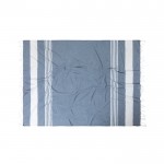 Große Matte aus Baumwolle 140 g/m2 Farbe marineblau dritte Detailbild
