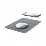 Faltbares Mousepad mit Ladegerät Farbe grau vierte Detailbild