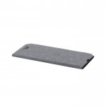 Faltbares Mousepad mit Ladegerät Farbe grau erste Ansicht