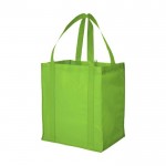 Tasche aus Kunststoff Vlies 80 g/m2 Farbe hellgrün