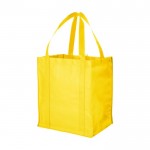 Tasche aus Kunststoff Vlies 80 g/m2 Farbe gelb