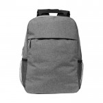 Design-Rucksack für PCs Farbe grau zweite Vorderansicht