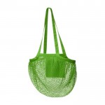 Netzbeutel aus Baumwolle 100 g/m2 Farbe grün