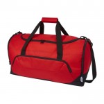 Recycelte Reisetasche aus Kunststoff zum Bedrucken Farbe rot