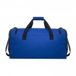 Recycelte Reisetasche aus Kunststoff bedrucken Farbe köngisblau Ansicht mit Druckbereich