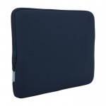 Laptop-Hülle aus Schaumstoff bedrucken Farbe marineblau zweite Rückansicht