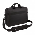 Tasche für Laptop mit Organizer Farbe schwarz zweite Rückansicht