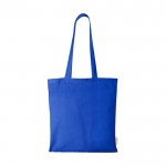 Einkaufstasche aus Baumwolle 140 g/m2 Farbe Köngisblau zweite Vorderansicht