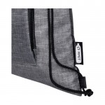 Sackähnliche Tasche mit Fach Farbe Grau Detailansicht 1