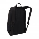 RPET-Rucksack für PC mit Tasche für 15,6-Zoll-Tablet farbe schwarz zweite Rückansicht