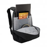 RPET-Rucksack für PC mit Tasche für 15,6-Zoll-Tablet farbe schwarz vierte Ansicht