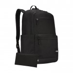 Laptop-Rucksack Case Logic® aus recyceltem Polyester, 15,6” farbe schwarz zweite Ansicht