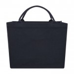 Einkaufstasche aus recycelter Baumwolle, 500 g/m2 farbe marineblau zweite Vorderansicht