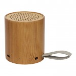 Lautsprecher aus Bambus mit Bluetooth 5.0 Farbe holzton zweite Ansicht