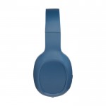 Luxuriöse Kopfhörer für Ihre Kunden Farbe Blau Seitenansicht