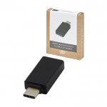 USB-C-Adapter mit 3.0 Farbe schwarz dritte Ansicht
