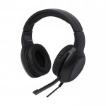 Premium-Sound-Gaming-Kopfhörer mit Kabel und Mikrofon farbe schwarz