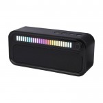 Kabelloser Lautsprecher mit RGB-Umgebungslicht Farbe Schwarz dritte Ansicht