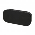 Bluetooth-Lautsprecher aus recyceltem Kunststoff farbe schwarz zweite Ansicht