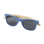 Sonnenbrille im Retro-Design Farbe blau zweite Ansicht