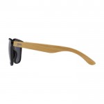 Sonnenbrille aus Bambus und recyceltem Kunststoff, UV400 farbe natürliche farbe Seitenansicht