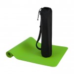 6 mm dicke, rutschfeste Yogamatte aus recyceltem Kunststoff farbe grün