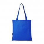 Einkaufstasche aus recyceltem Polyester, 80 g/m2 farbe köngisblau zweite Rückansicht