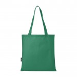 Einkaufstasche aus recyceltem Polyester, 80 g/m2 farbe grün zweite Rückansicht