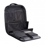 PC-Rucksack aus recyceltem Polyester für Tablet, 15,6” farbe schwarz zweite Ansicht