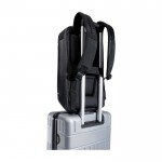 PC-Rucksack aus recyceltem Polyester für Tablet, 15,6” farbe schwarz vierte Ansicht