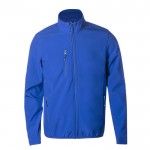 Wasserfeste Recycling-Jacke 300 g/m2 Farbe blau Vorderansicht