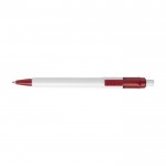Kugelschreiber mit Clip und farbiger Spitze Farbe Rot erste Ansicht