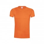 T-Shirt aus Baumwolle, 145 g/m2, Fruit Of The Loom farbe orange erste Ansicht