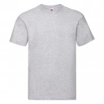 T-Shirt aus Baumwolle, 145 g/m2, Fruit Of The Loom farbe grau erste Ansicht