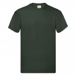 T-Shirt aus Baumwolle, 145 g/m2, Fruit Of The Loom farbe dunkelgrün erste Ansicht