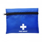 Erste-Hilfe-Kasten mit diversem Zubehör Farbe Blau erste Ansicht